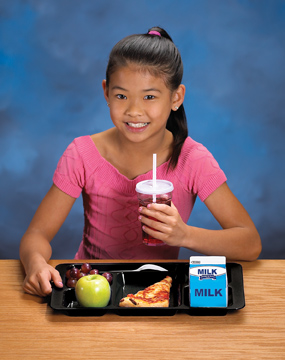 Black School Tray