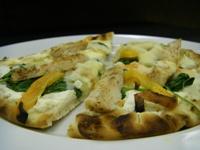 Grilled Chicken Pizza