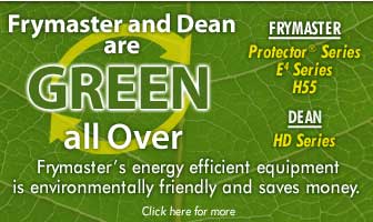 Frymaster and Dean Go Green