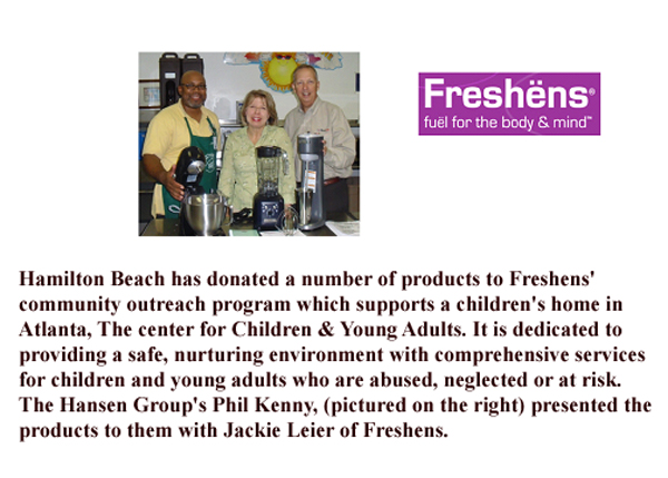 Freshens Outreach