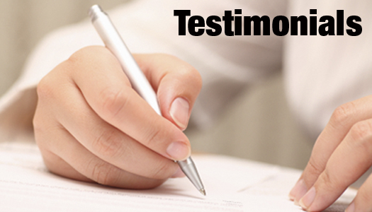 testimonials