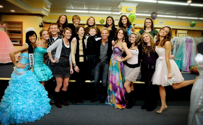 Our Staff with Tony Bowls