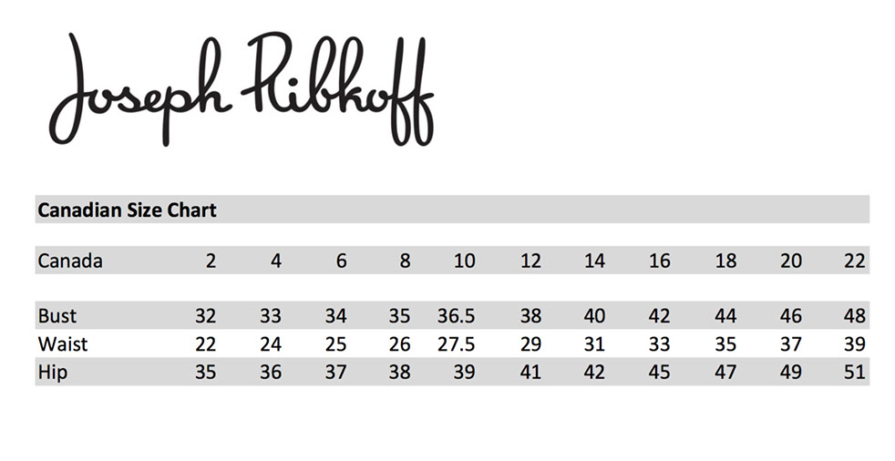 Frank Lyman Size Chart