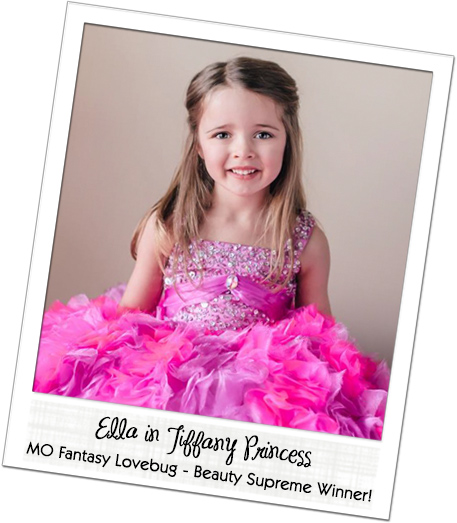 Ella in Tiffany Princess Pageant Dress 13258 Ella in Tiffany Princess Pageant Dress 13258