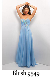 Blush Prom Dress 9549