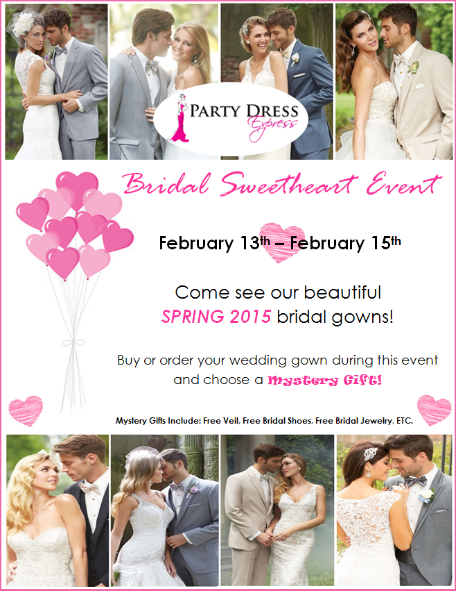 bridal sweetheart sale valentines day sale