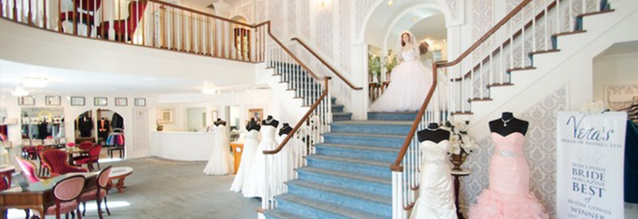 Inside Vera's House of Bridals