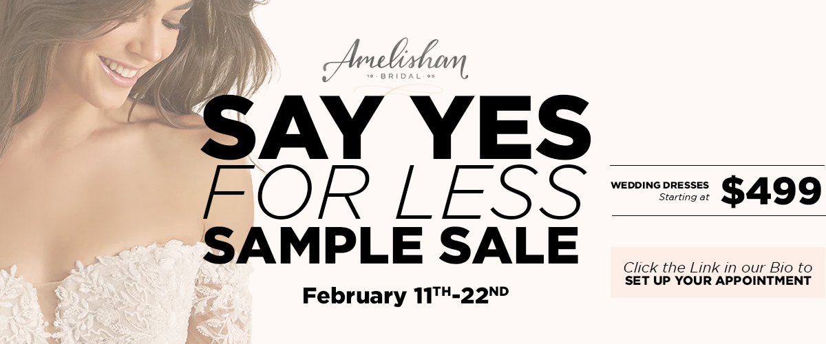 Amelishan's Ready To Wed Bridal Gown Sample Event 